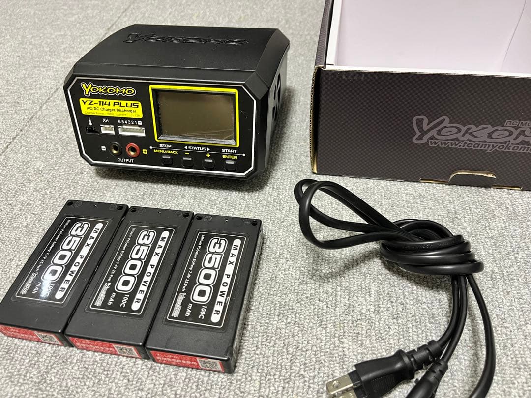 ヨコモ　充電器/バッテリー　セット