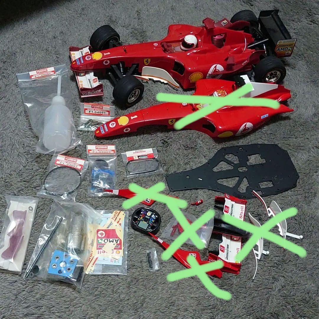 ディアゴスティーニフェラーリF2004本体パーツ