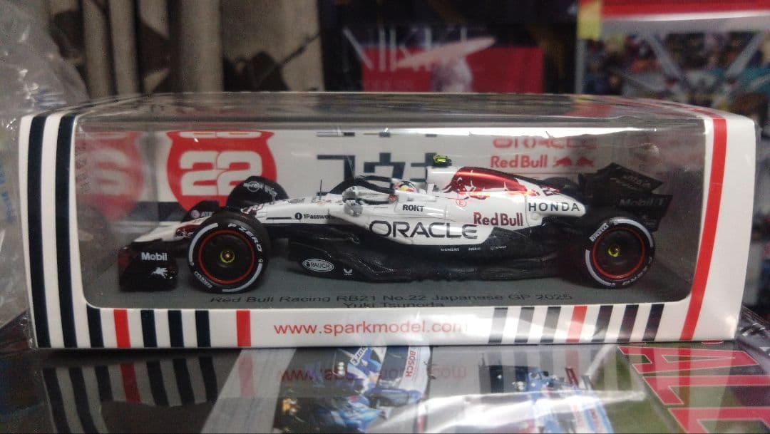 スパーク 1/43 RedBull RB212025 日本GP 角田裕毅