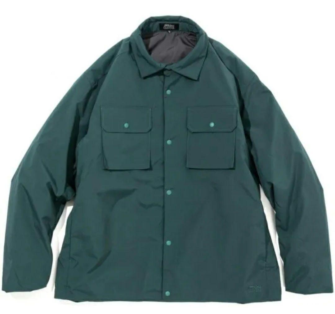 アブガルシア パデッド シャツアウター新品未使用 L 緑