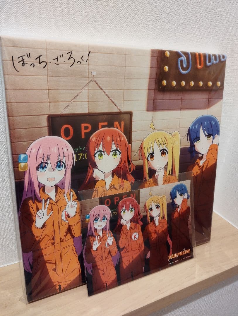 ぼっちざろっく　キャンバスアート　ポストカード