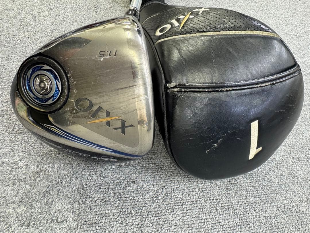 ゼクシオ ナイン　ドライバー 11.5度　R 左　ヘッドカバー付き