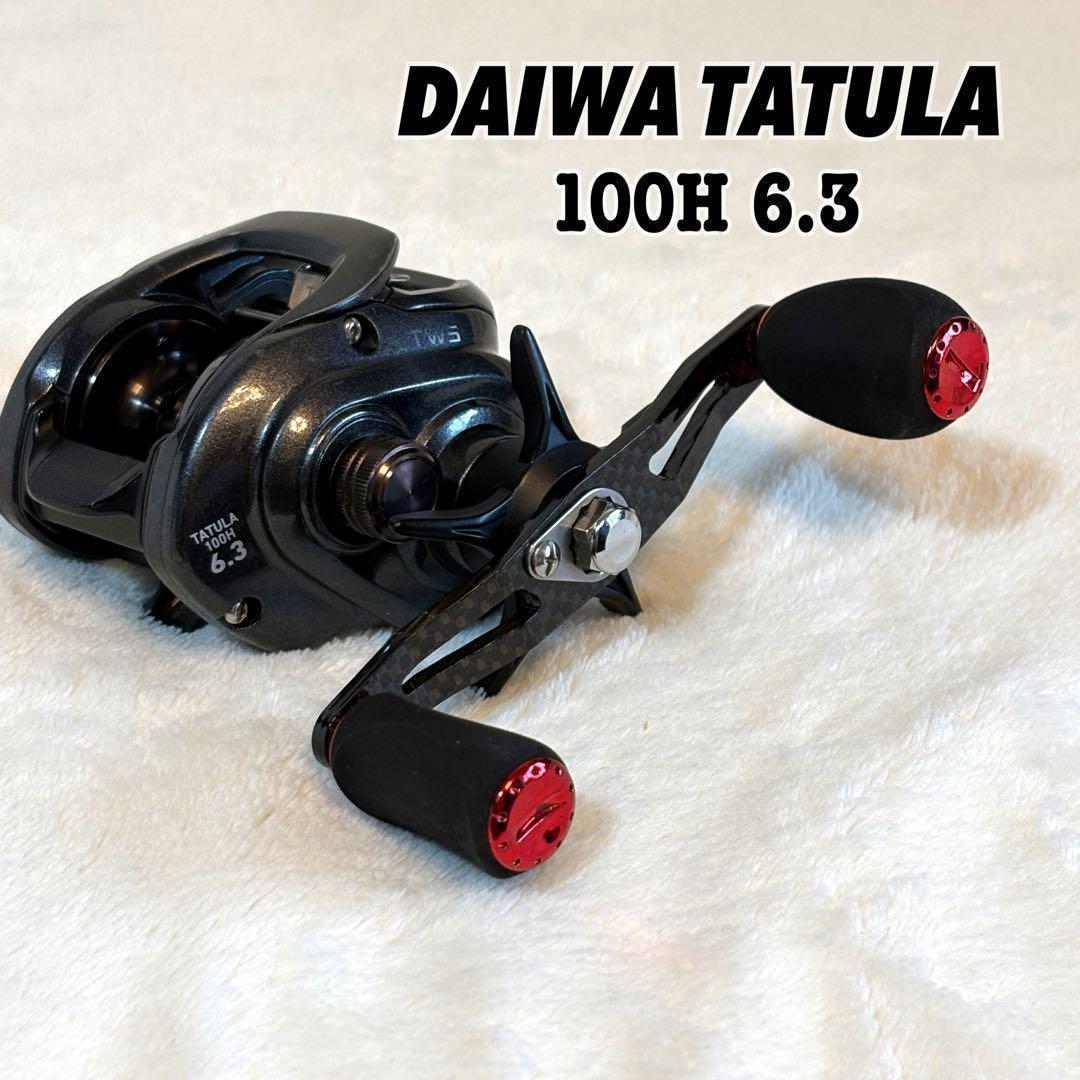US ダイワ タトゥーラ TWS 100H 6.3 ベイト リール 右巻