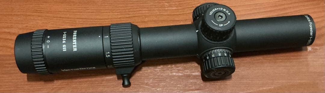 トイガン Vector Optics SC03-03II FORESTER 1-5x24