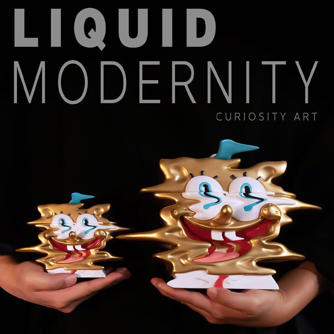 Liquid Mordernity アート フィギュア オブジェ スポンジボブ