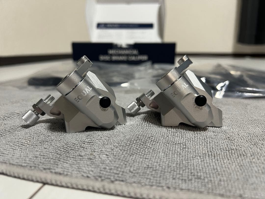 GROWTAC EQUAL フラットマウント シルバー 紐式ディスク 新品未使用