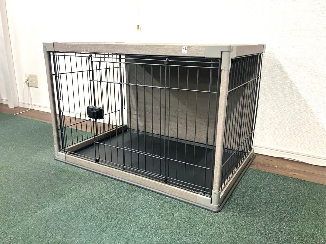 【良品】スライド式ロック付きケージPIWS-960 アッシュグレー【手渡し希望】