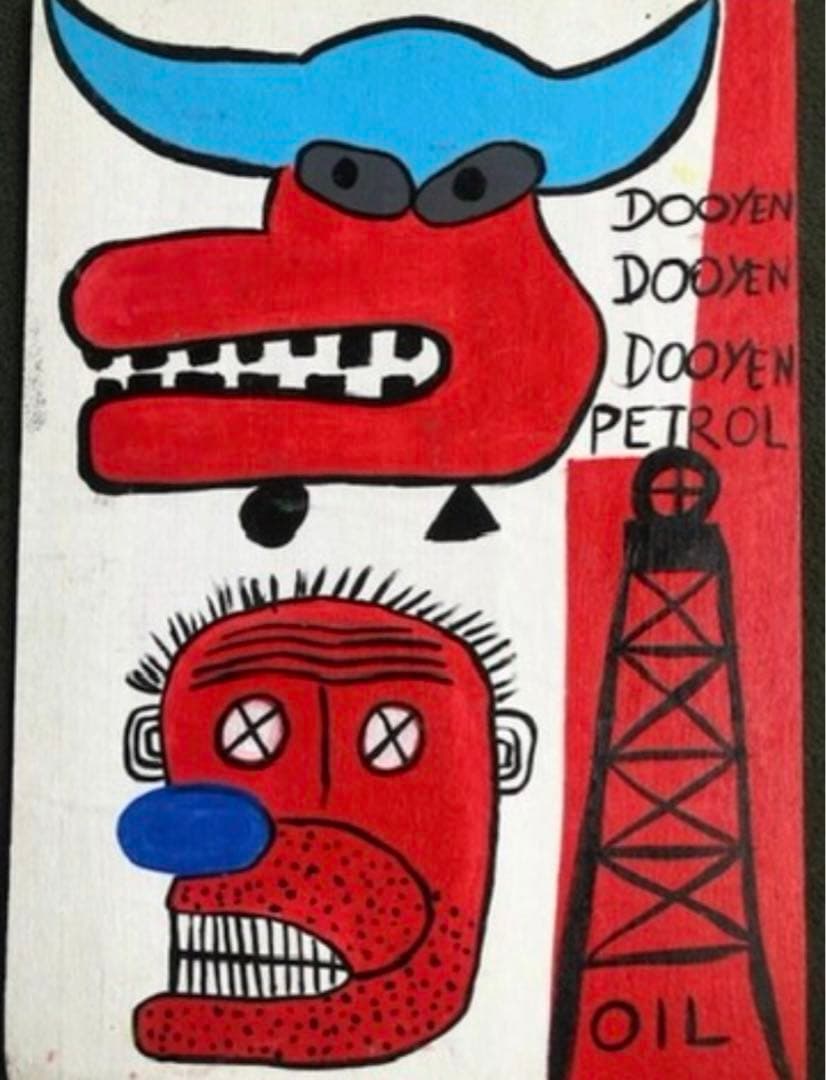 バスキア JEAN-MICHEL BASQUIAT 油絵 2