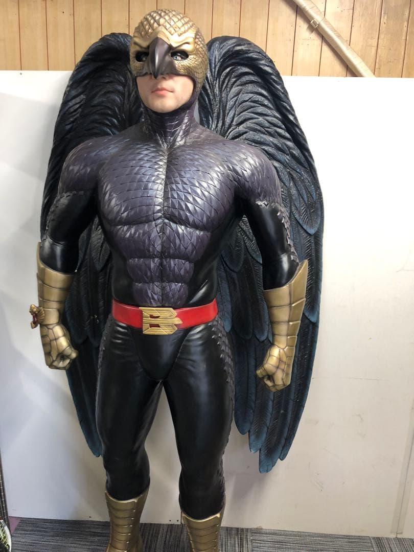 ⬛️レア物⬛️希少品⬛️バードマン、等身大、アメコミ、通天閣など展示、、非売品、宣伝