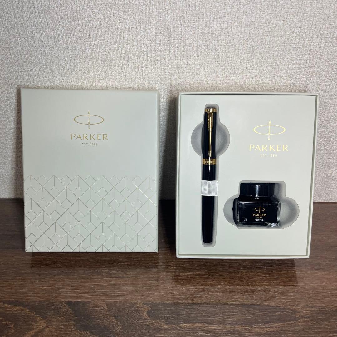 PARKER インジェニュイティ ブラックGT F 万年筆　未使用