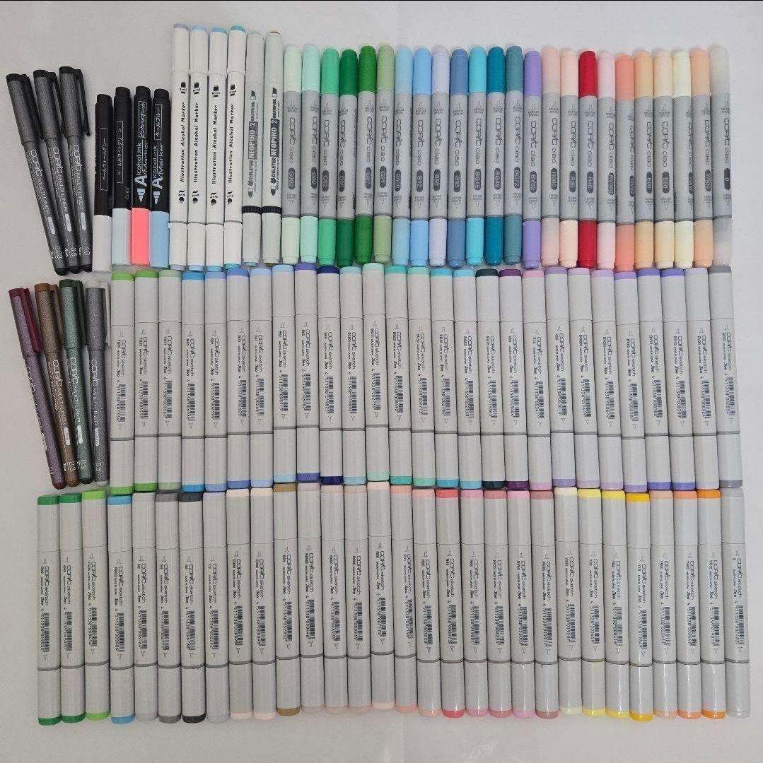 Copic クーピー 色鉛筆 画材セット