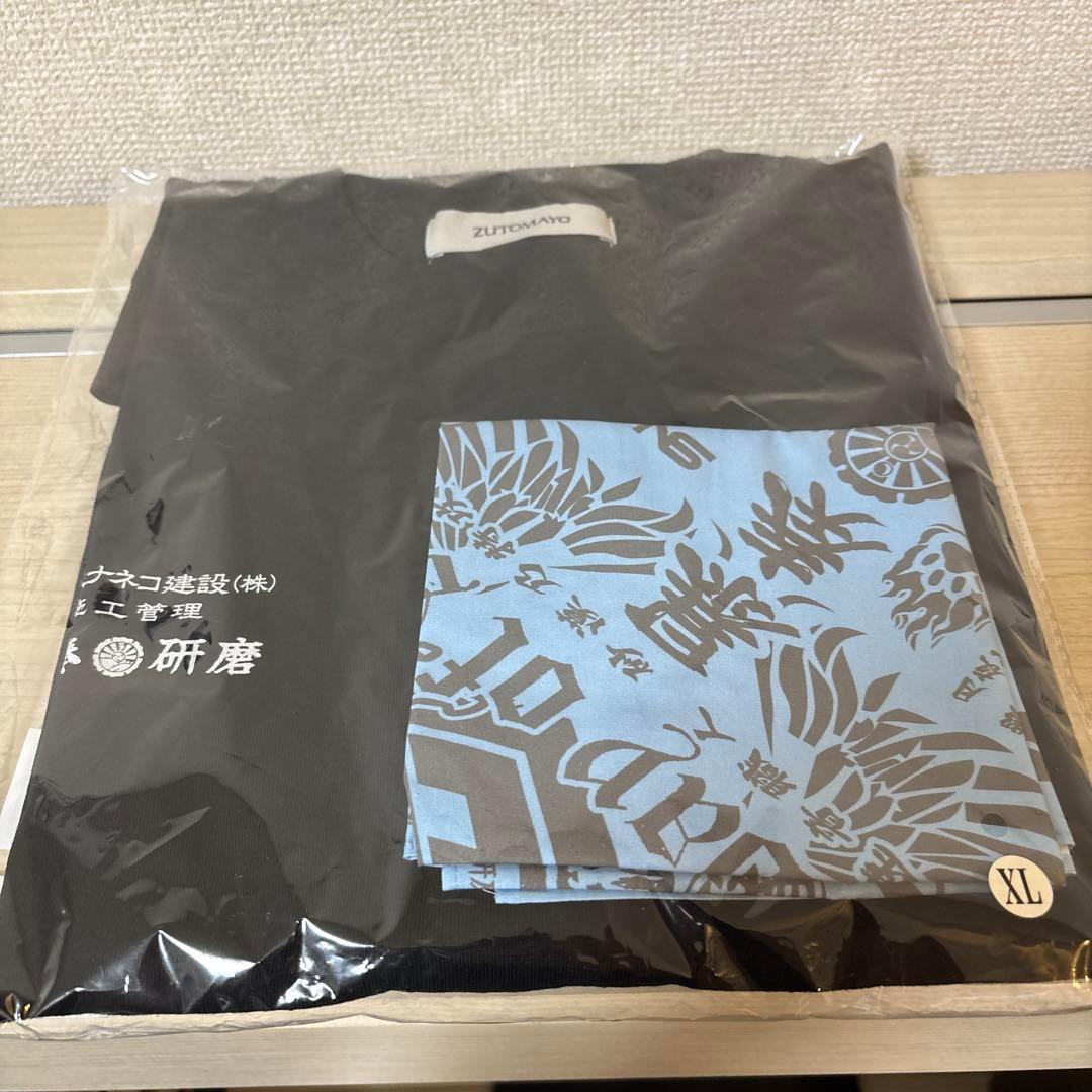 スナネコツアー スタッフTシャツ & バンダナ XLサイズ