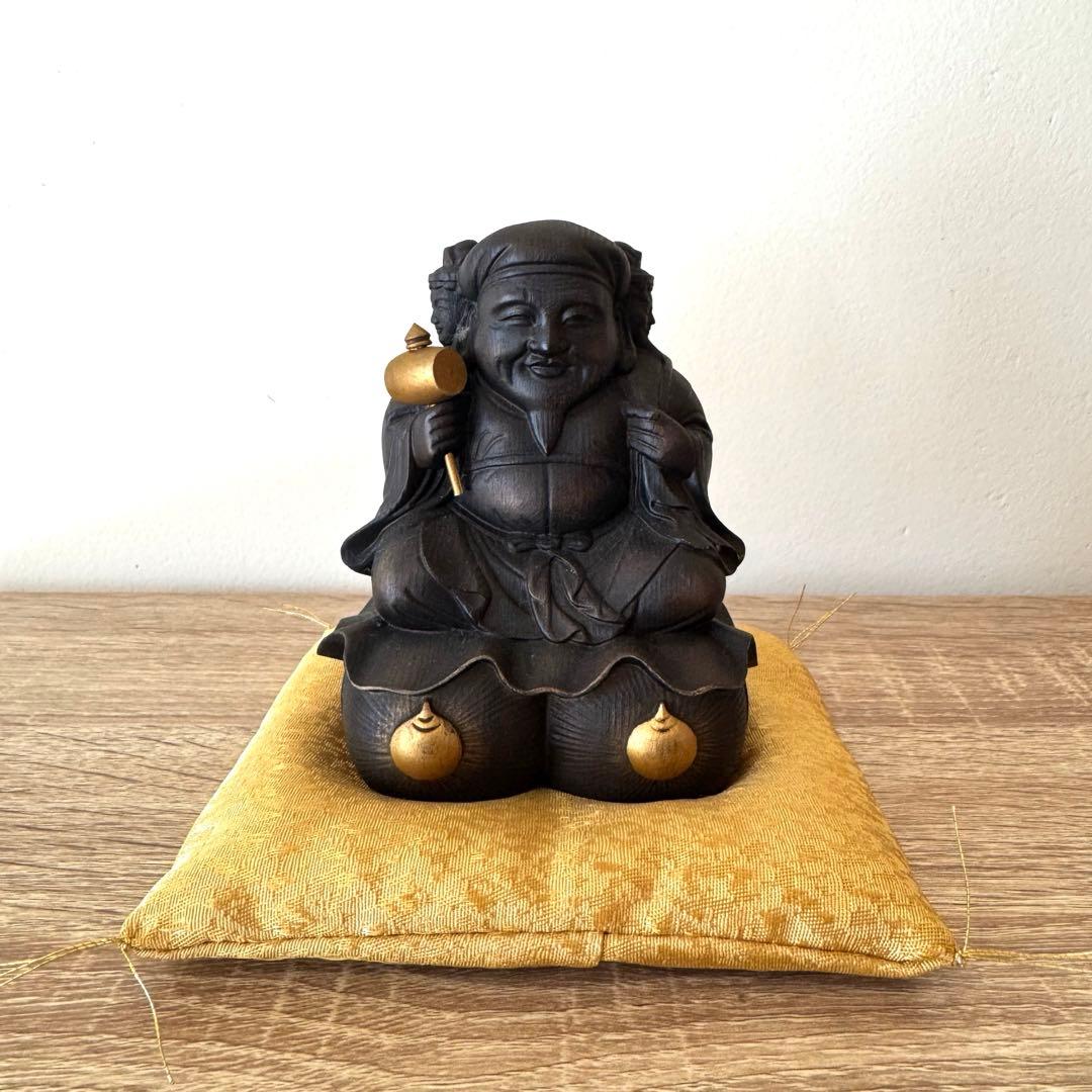 【開眼供養済】豊臣秀吉公の三面大黒天　圓徳院