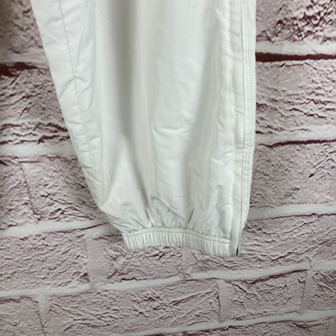p41 NIKE ホワイト ウィンドブレーカー パンツ　L