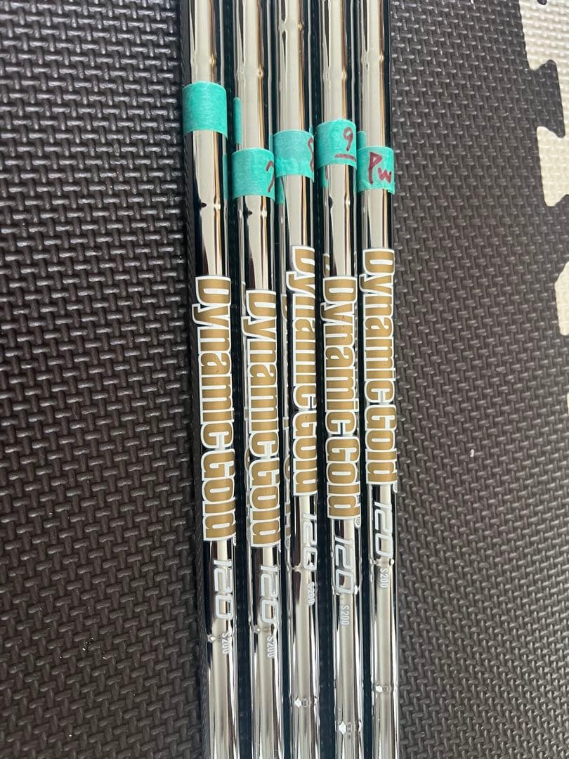 Dynamic Gold120 S200 スチールシャフト 6-9 PW