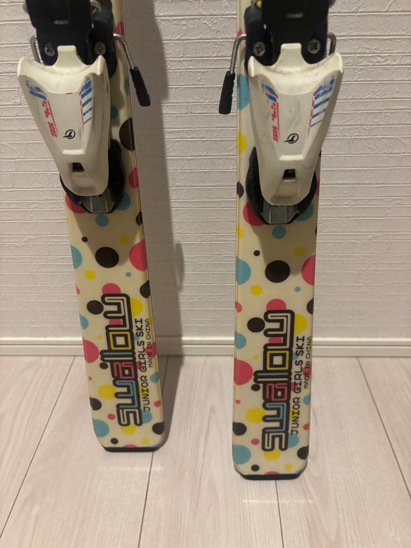 swallow スキー板 ストック ブーツ 3点セット キッズ ジュニア