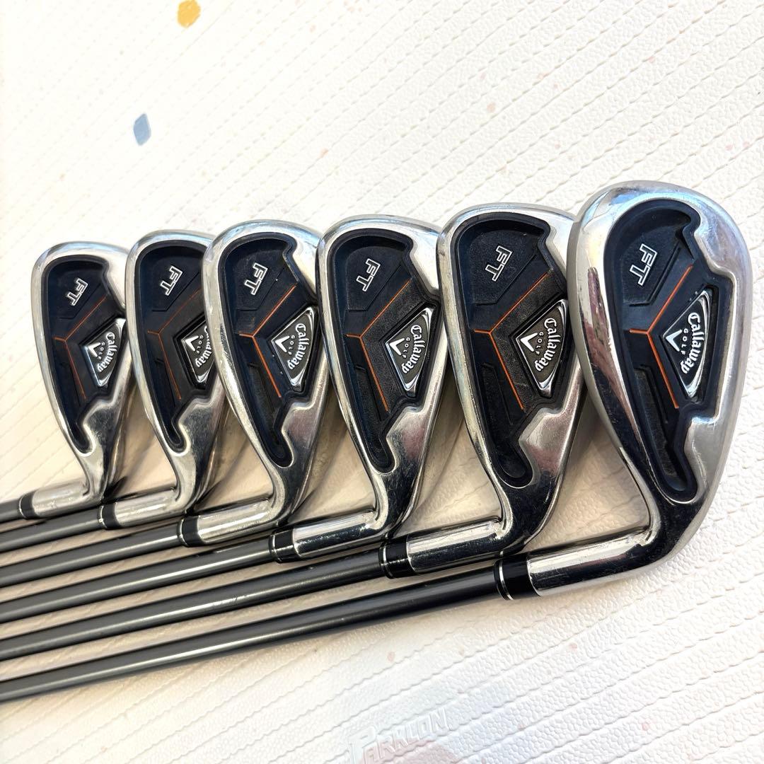 【良品】Callaway レディースアイアンセット/7.8.9.P.A.S