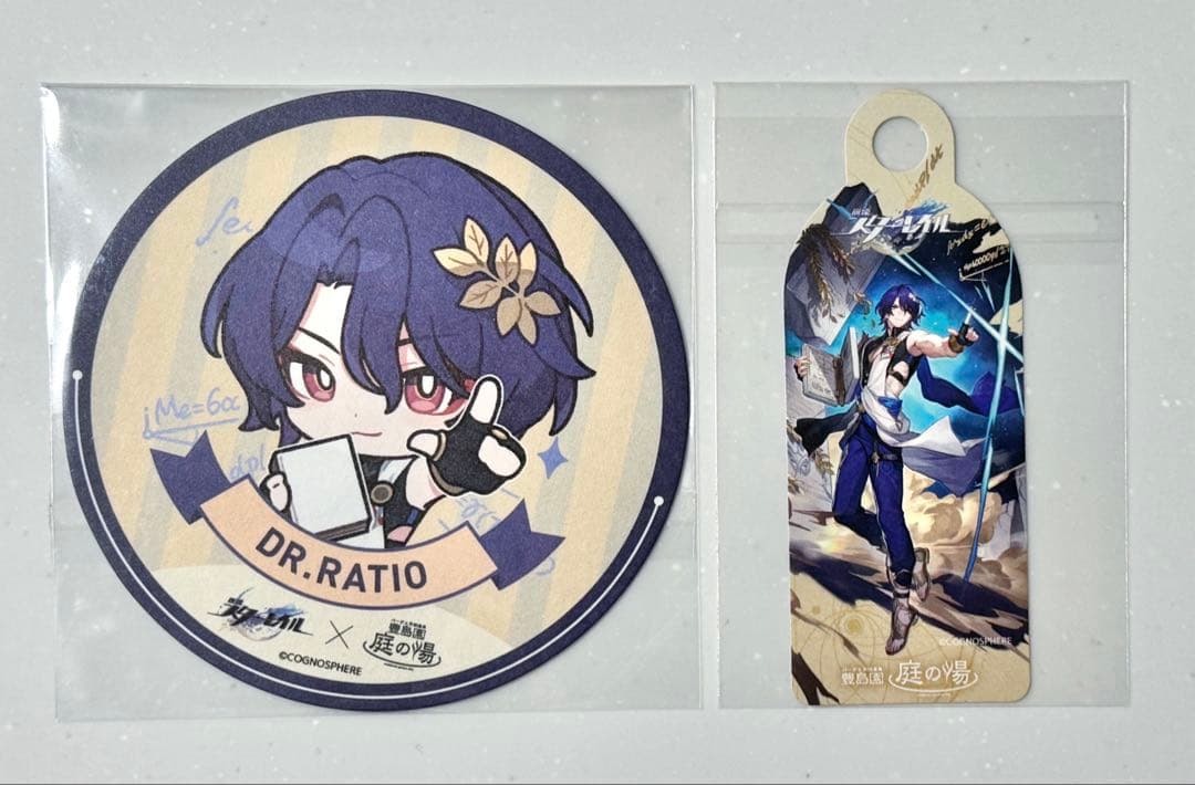 崩壊スターレイル スタレ Dr.レイシオ 庭の湯 コースター ストロータグ