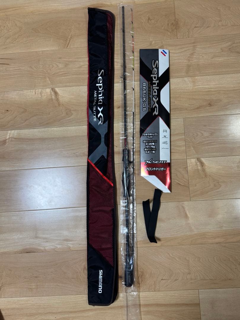 シマノ　セフィアXRメタルスッテ B66UK-GS ウキウキトップ