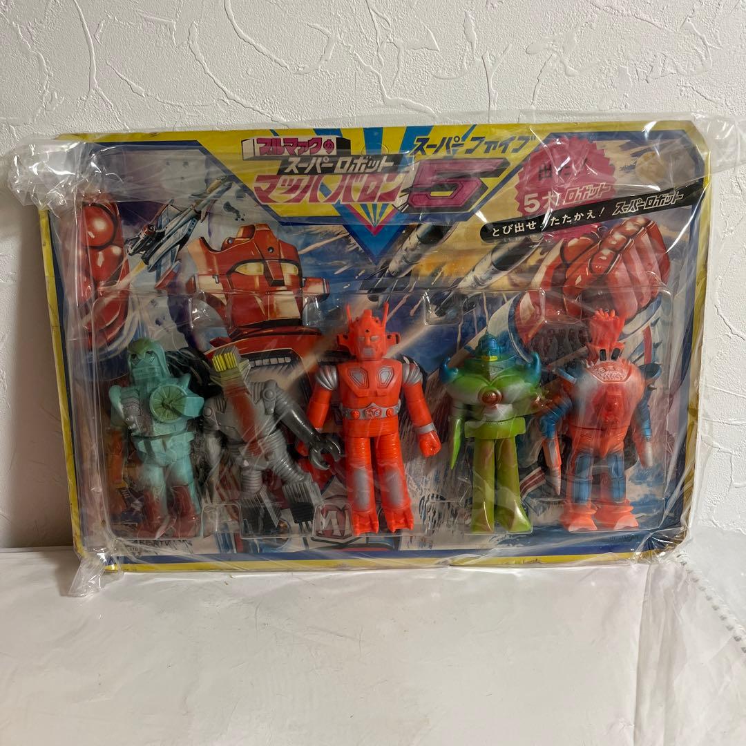 ⚠️貴重・激レア　デッドストック品　マッハバロン　ブルマァクのスーパーロボット