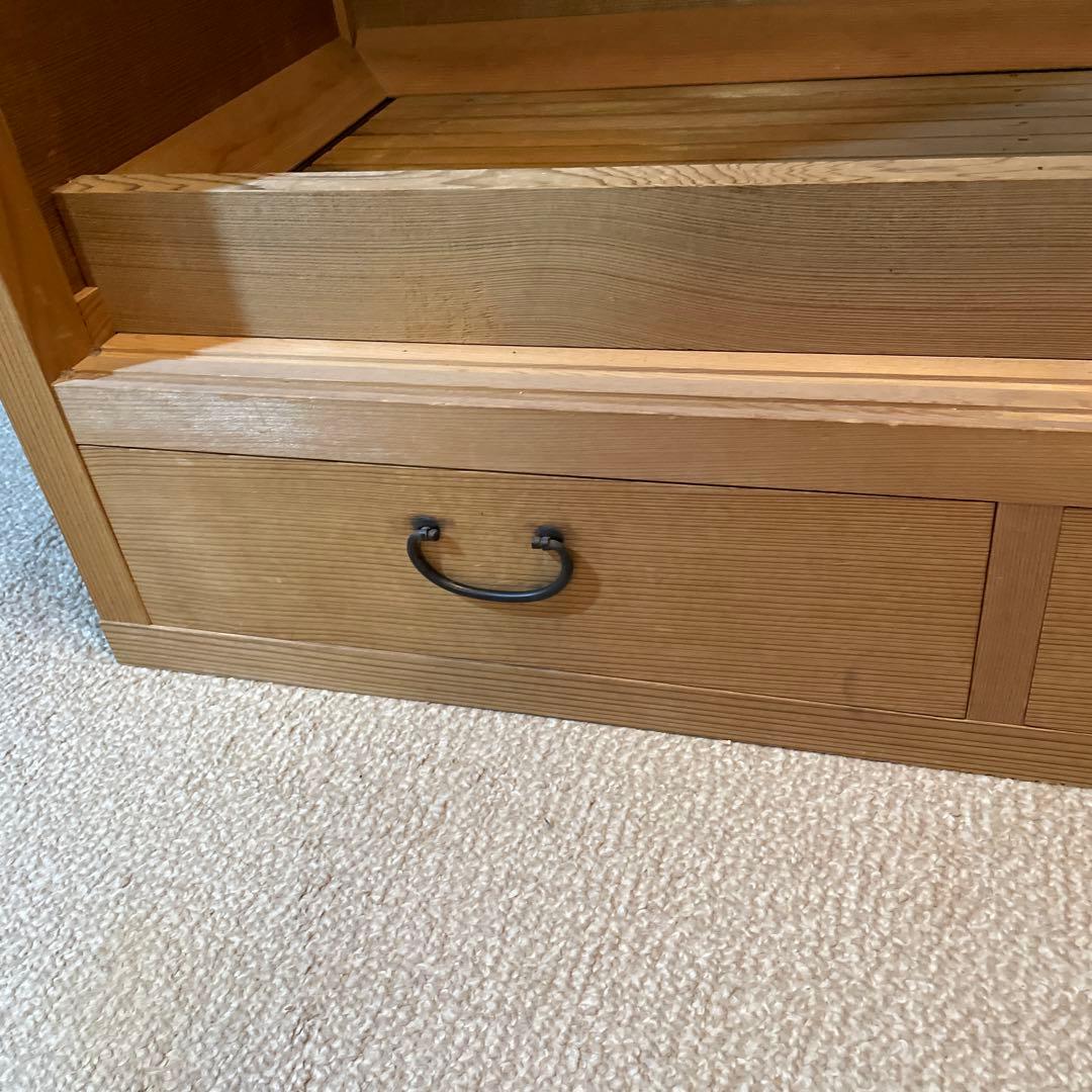 ♦︎【 伝統工芸❤️置き水屋】茶道具　置水屋　水屋箪笥　網代引戸　茶箪笥　♦︎