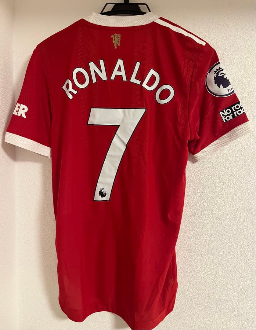 【正規品・新品】クリスティアーノロナウド オーセンティックユニフォーム パッチ付