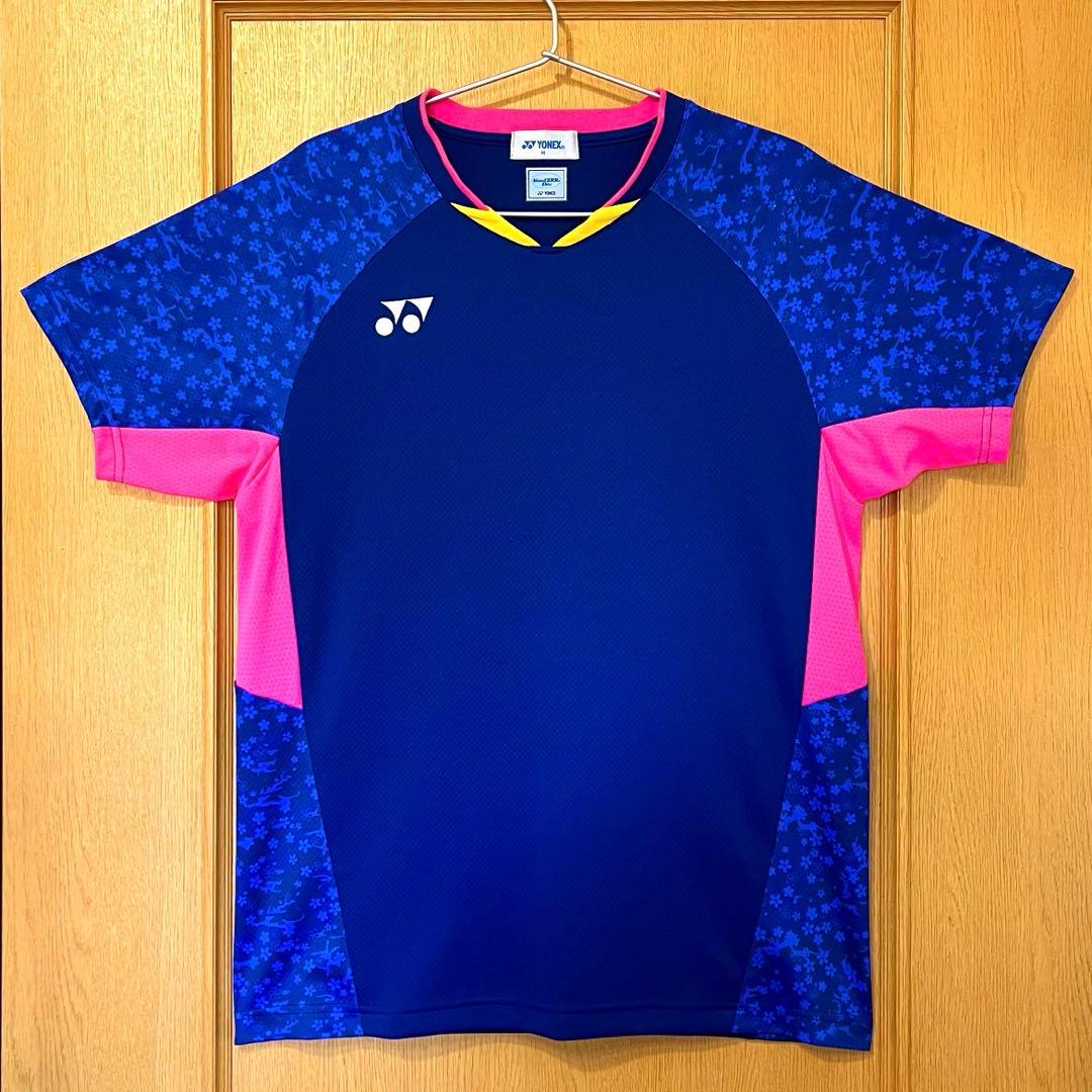 【完美品】 YONEX ゲームシャツ 10374 ユニM 日本代表モデル 超希少