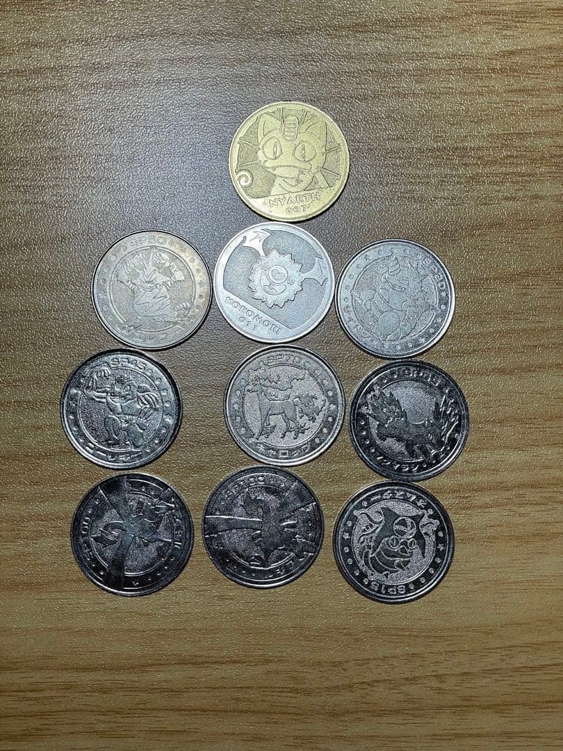 ポケモンの　１０枚セット