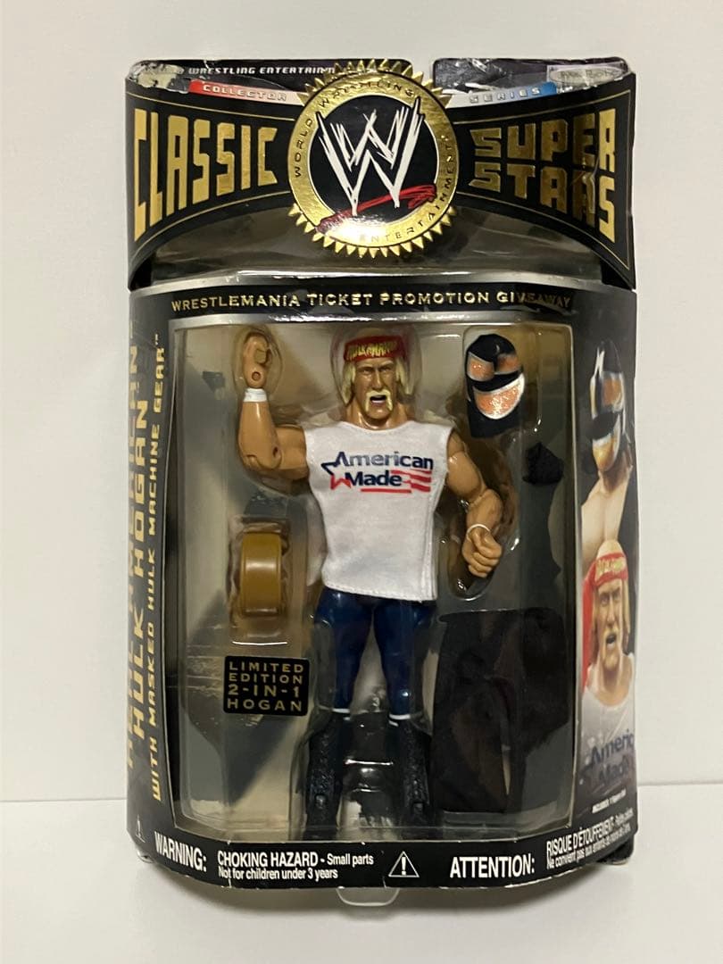 激レア！WWE クラシックスーパースターズ ハルク・ホーガン フィギュア