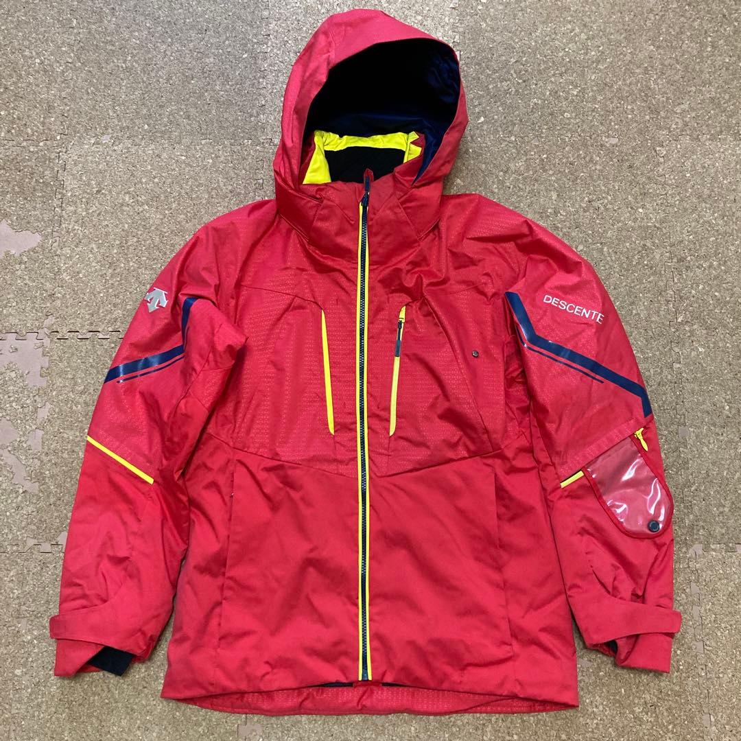 【美品】デサント DESCENTE S.I.O スキーウェア スキーLメンズ 赤