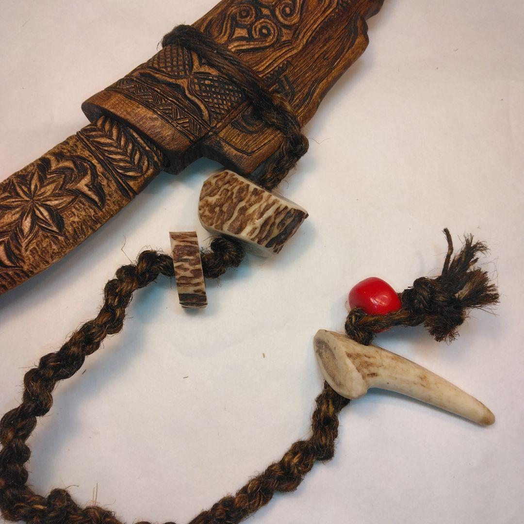 アイヌマキリ　北海道　骨董