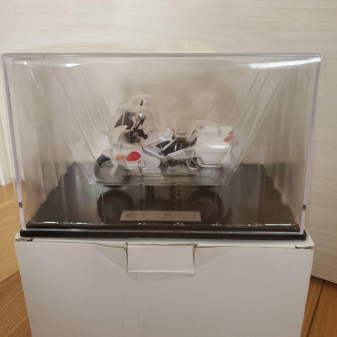 【レア】交通機動隊白バイ フィギュア ミニチュア
