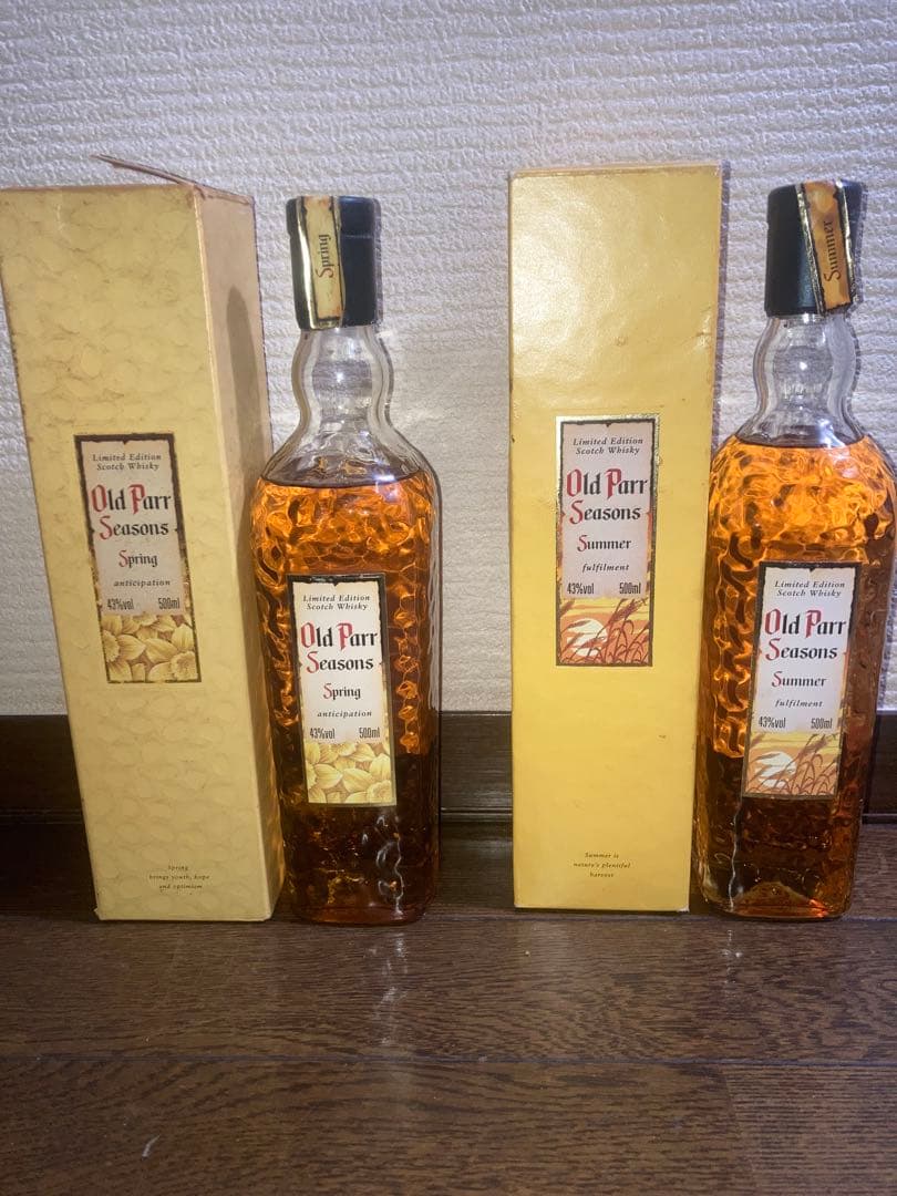 未開栓オールドパーシーズンズ春夏2本セット