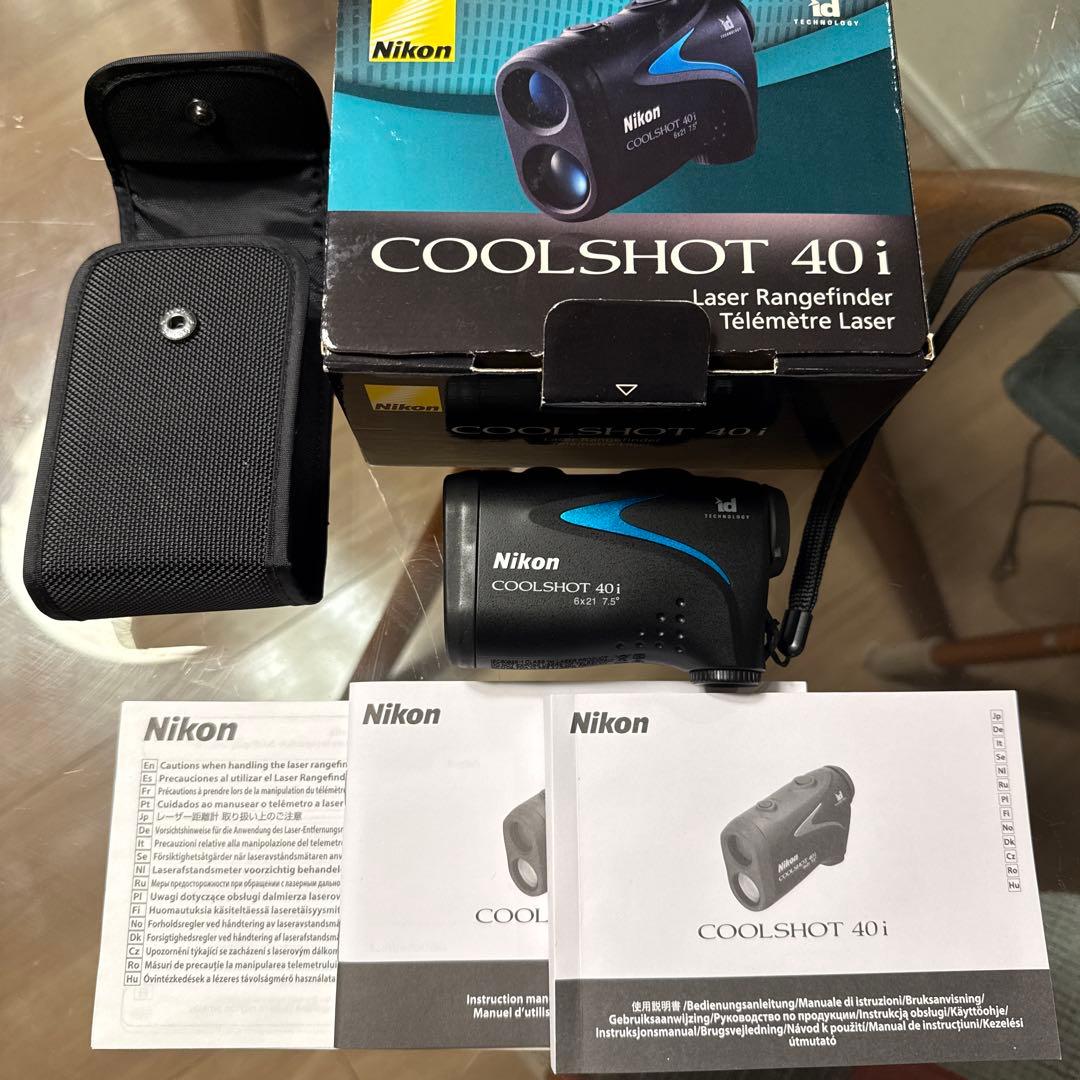 【美品】Nikon COOLSHOT 40i ゴルフ用レーザー距離計