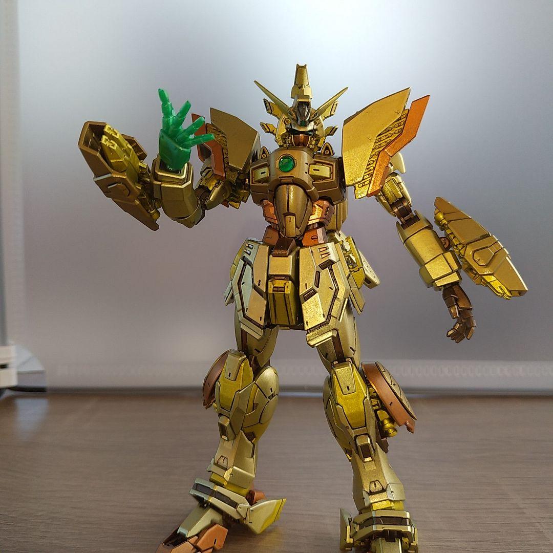 RG シャイニングガンダムゴールドカラー 全塗装完成