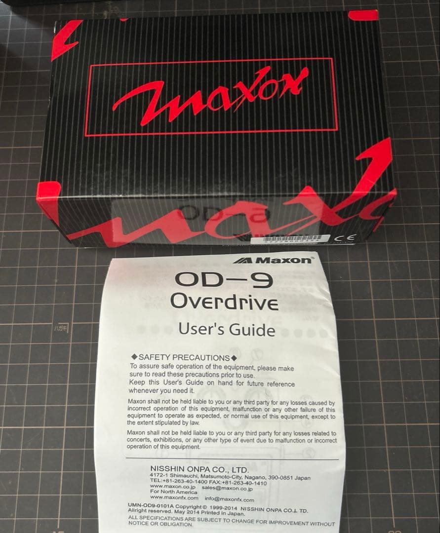 ギター MAXON OD9