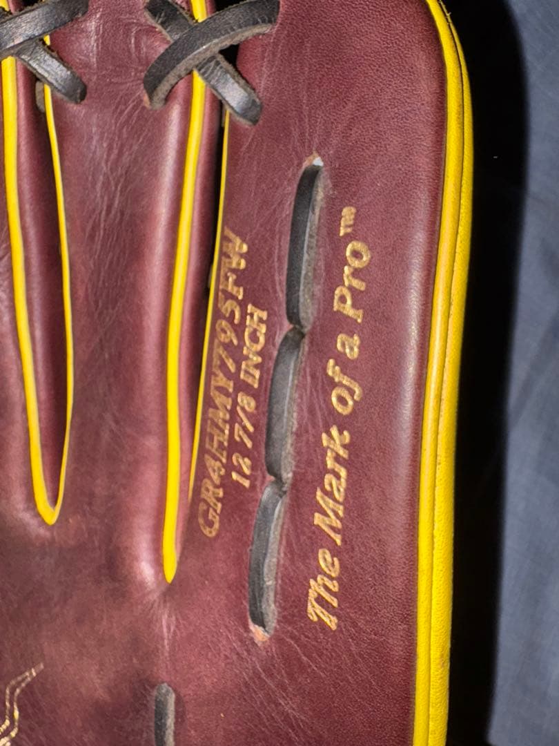 軟式 ローリングス HOH MLB COLOR SYNC 外野手 右投12.8