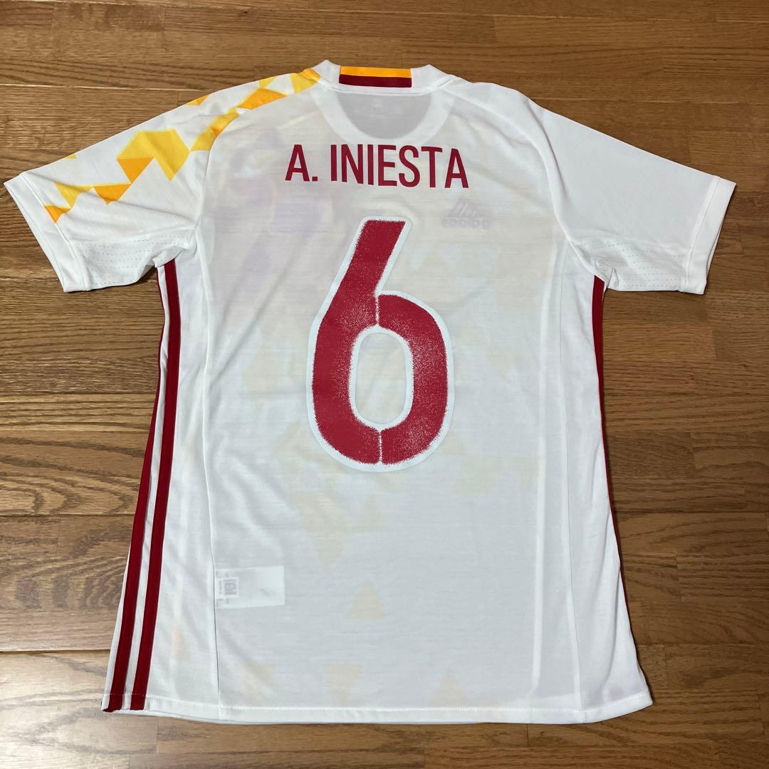 【⭐︎極美品⭐︎/正規品】スペイン代表 イニエスタ ユニフォーム
