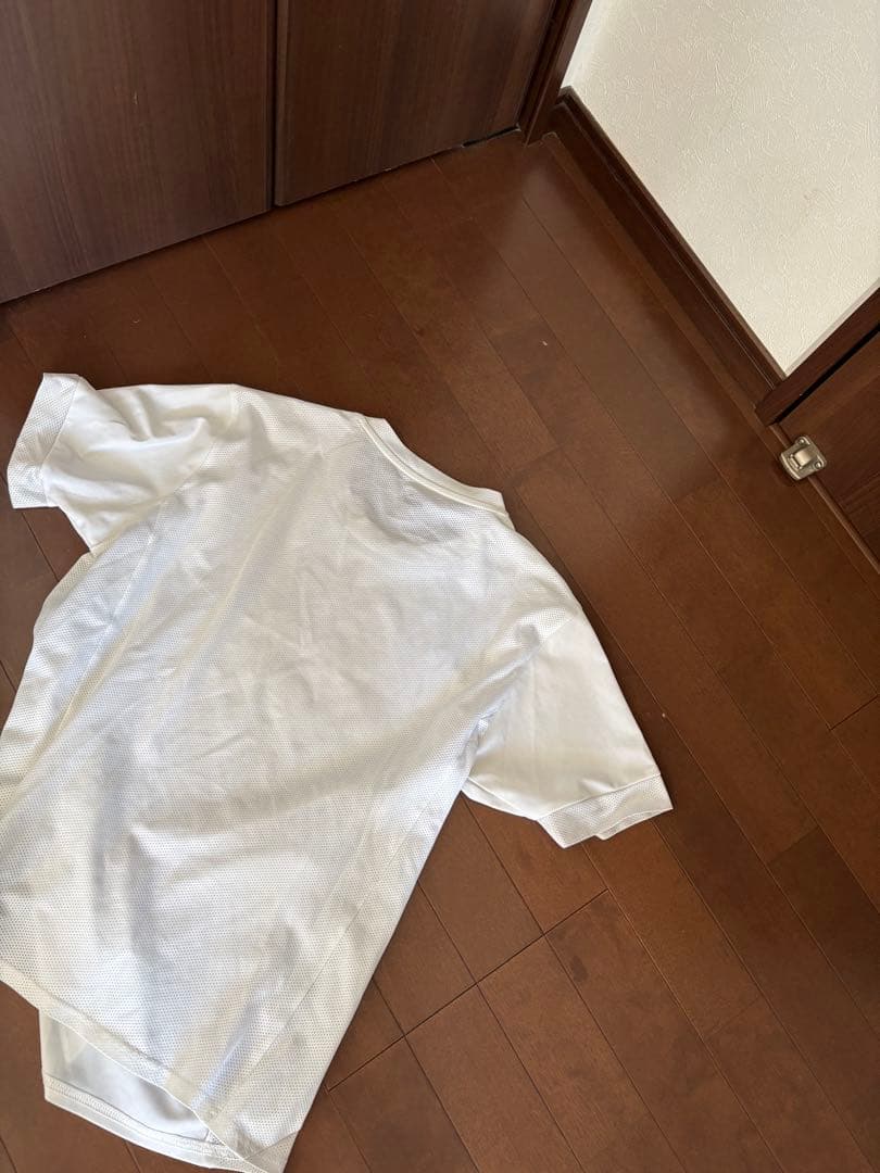 大津高校サッカー部　白　移動着