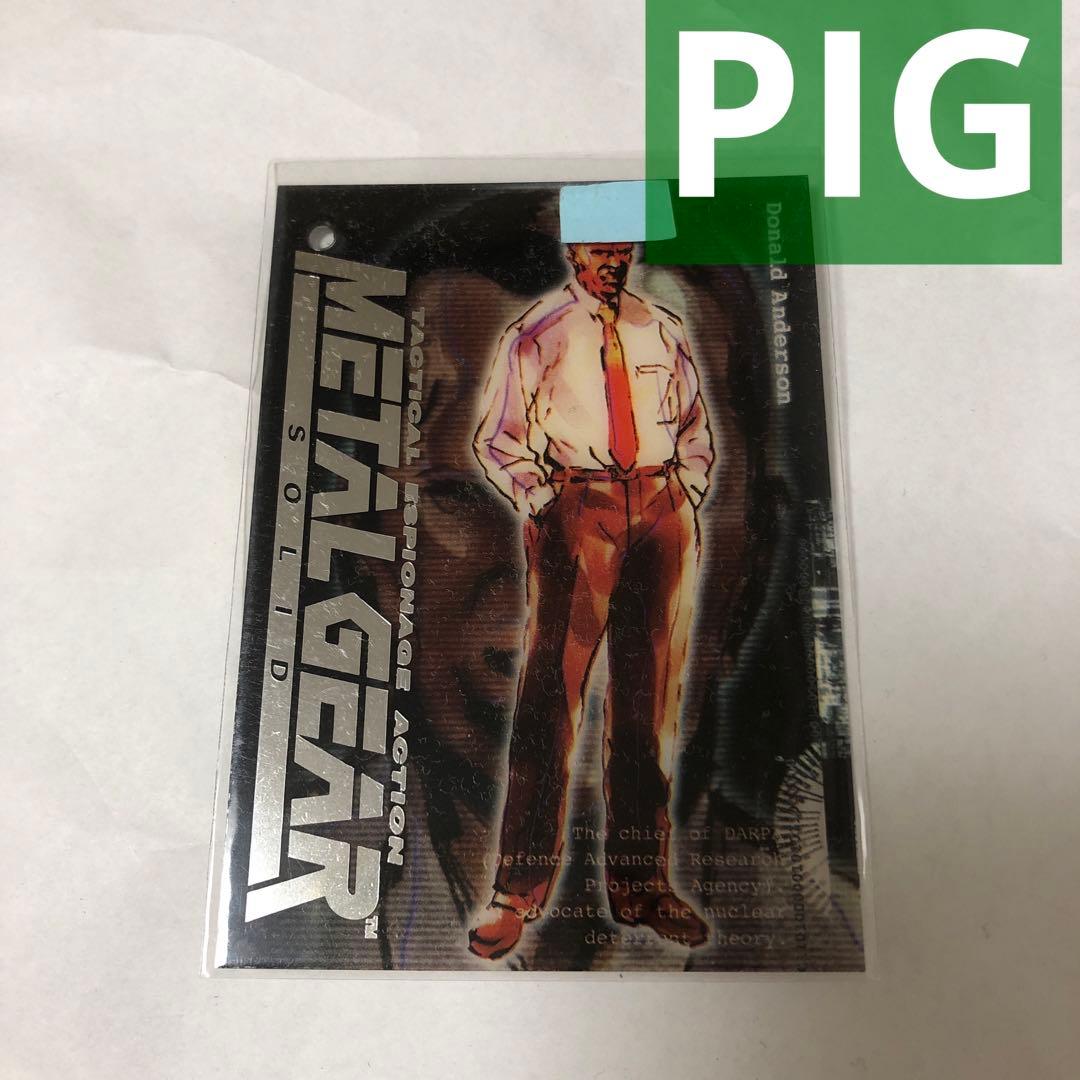 その他 L GEAR SOLID Trading Card #018 PIG