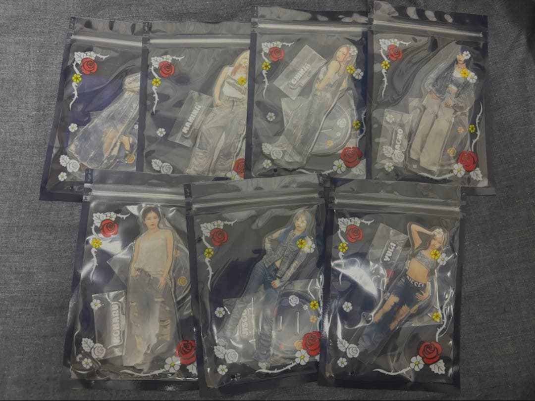 ゆ*】様 HANA with HONEYs アクリルスタンド 7点セット