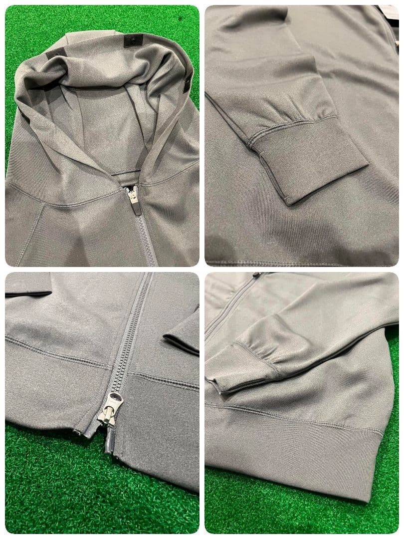 BRIEFING フード付きグレージャケット