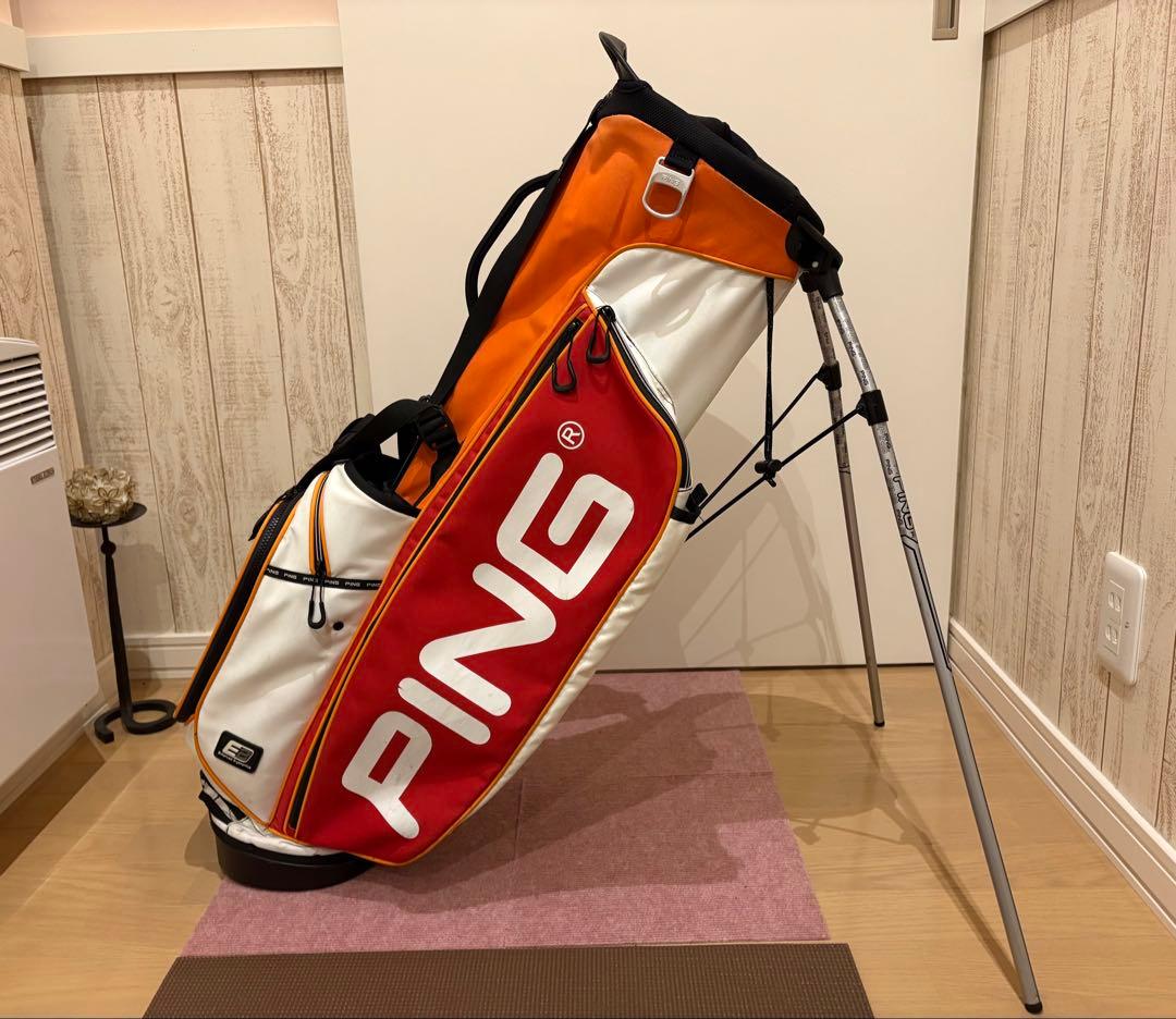 棚卸し PING キャディバッグ スタンドタイプ