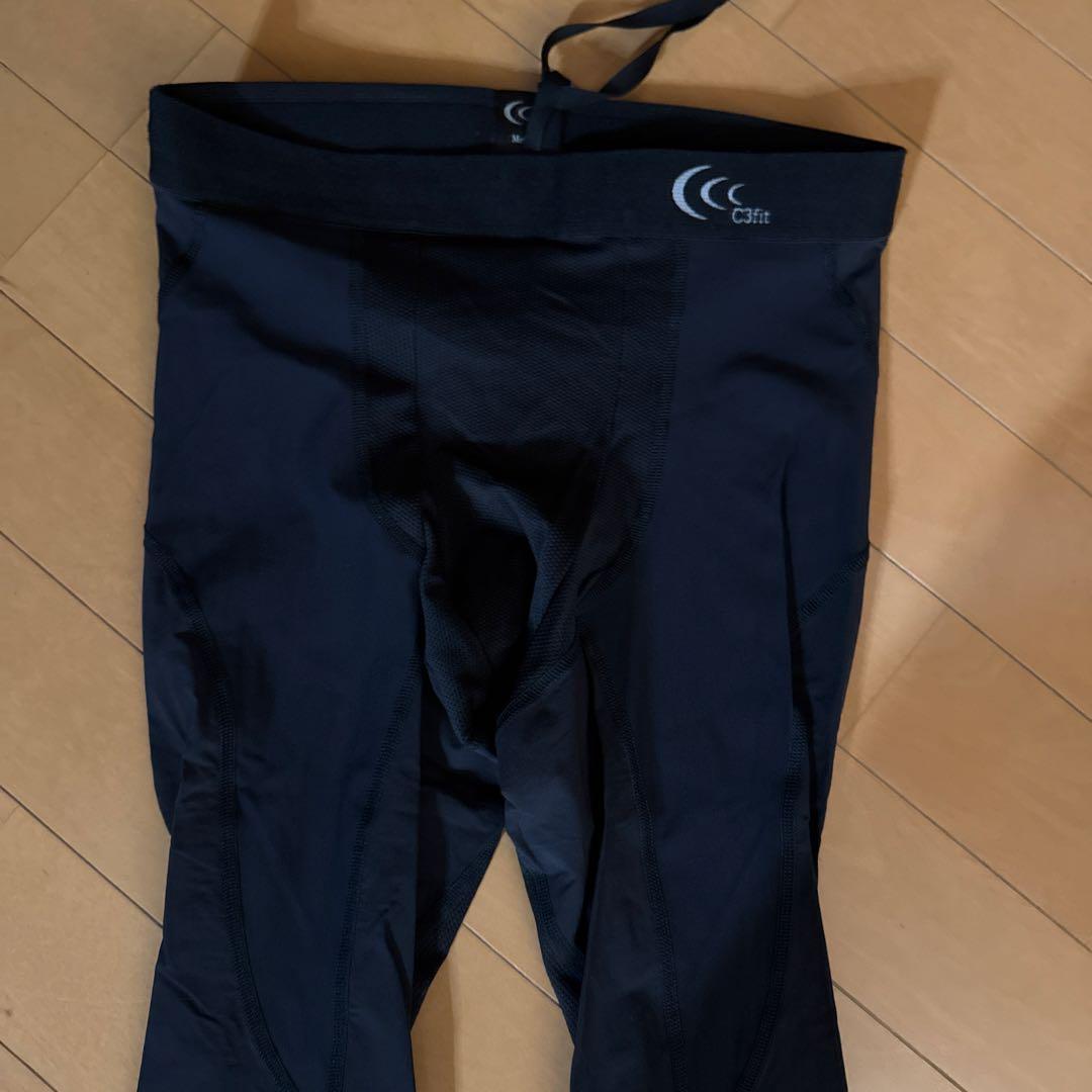 C3fit 黒タイツ S/M