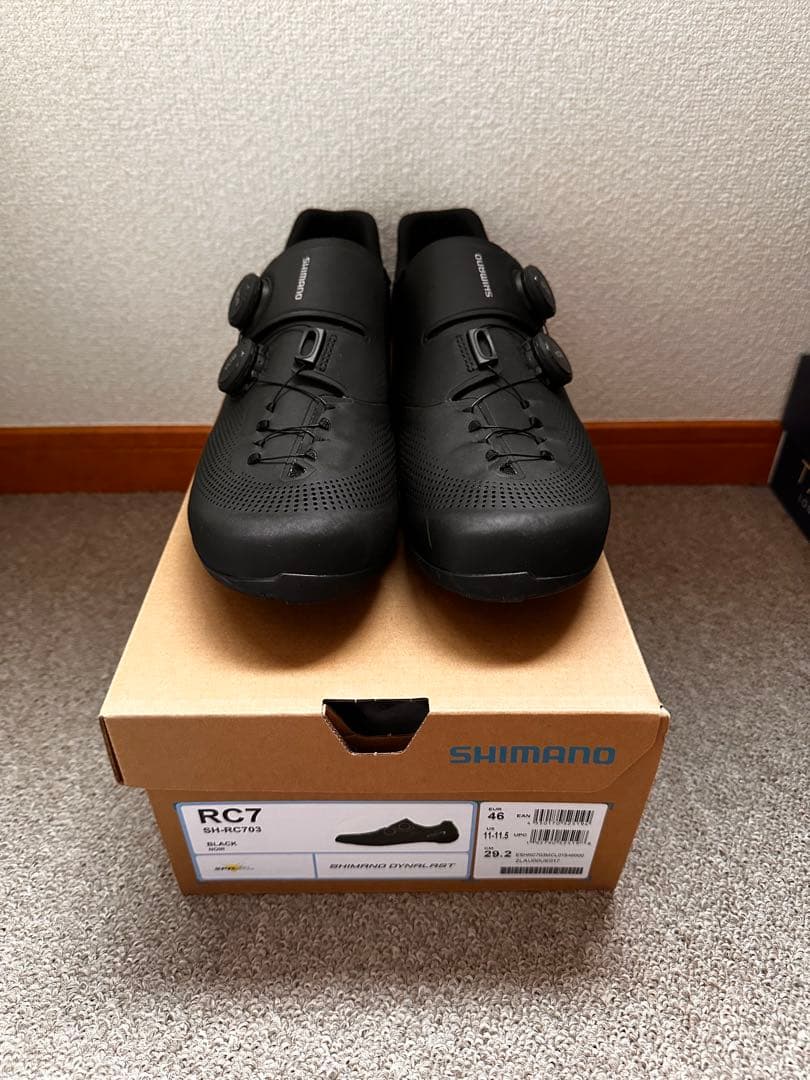 SHIMANO RC7 ブラック シューズ