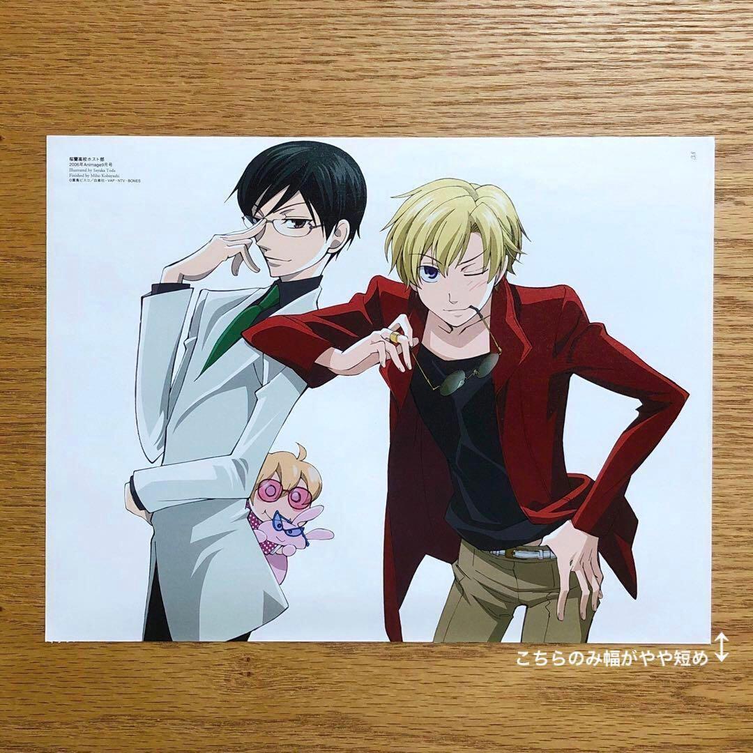 【メルカリ便発送】桜蘭高校ホスト部 まとめ売り ポスター 須王環 鳳鏡夜