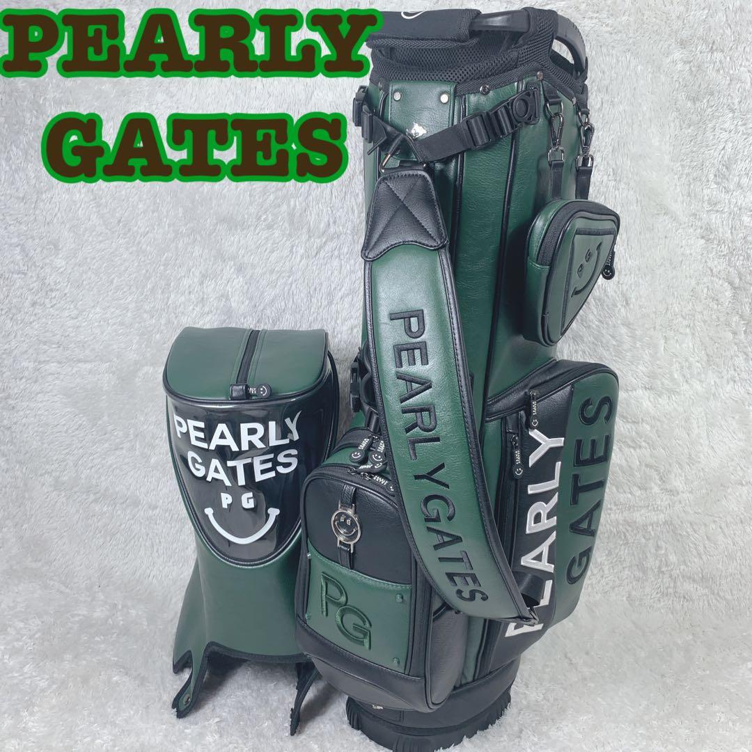【レア新品同様品】PEARLY GATES 軽量キャディーバック ゴルフバッグ