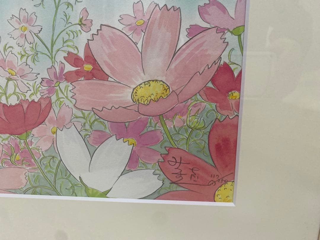 みつはしちかこ複製原画春夏秋冬4作品