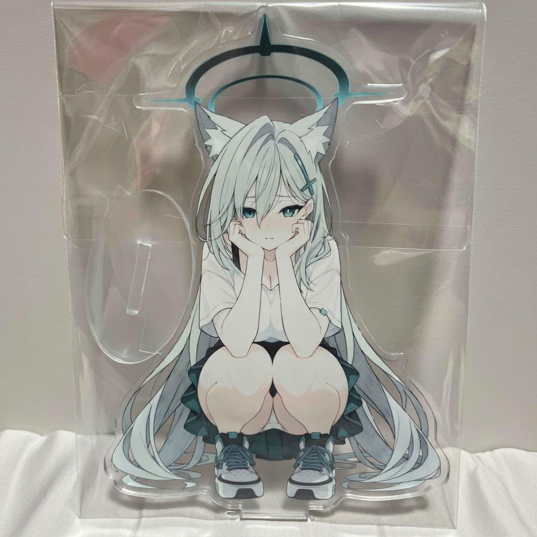 シロコテラー　アクリルスタンド　ブルーアーカイブ　クロコ　シロコ　テラー　コミケ