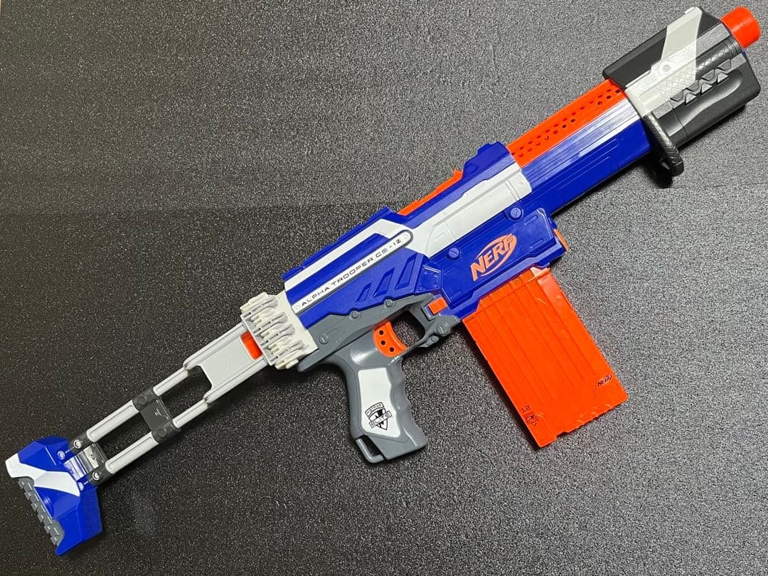 ナーフ エリート アルファトルーパー ＆ 折り畳み式ストック セット